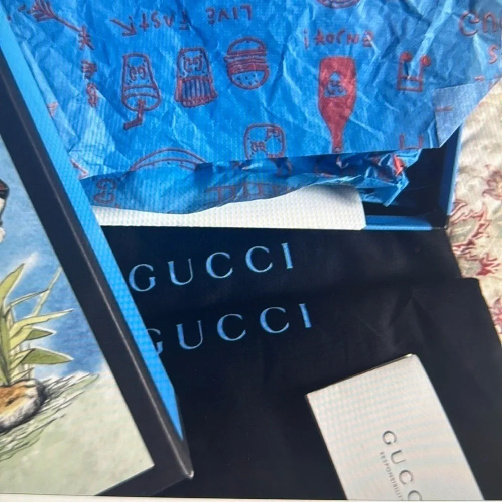 Gucci Apollo GG Limited Edition Hi Top Sneakers Men's 9 Women's 10